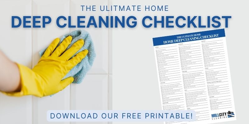 deep cleaning checklist